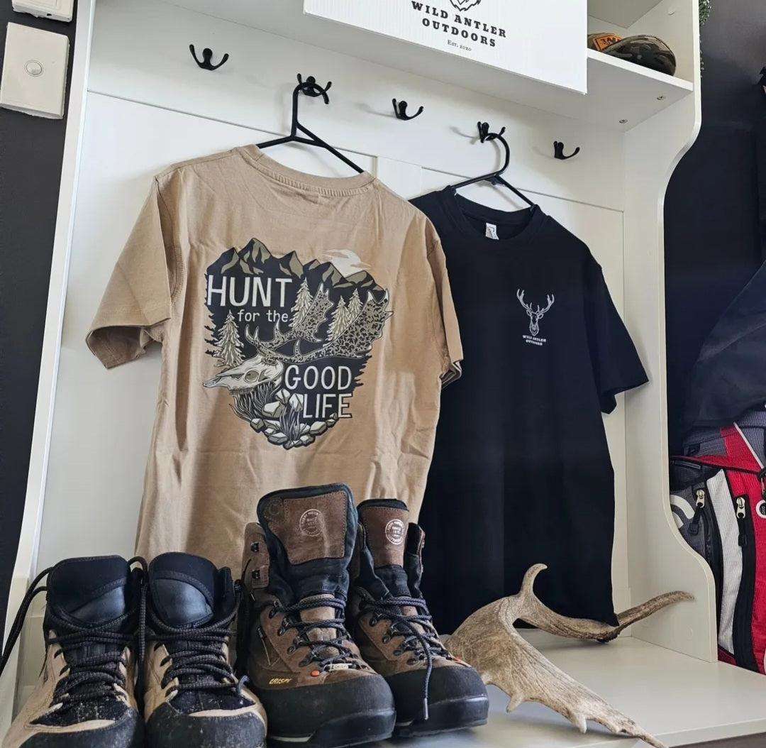 Wild Antler Hunt For The Good Life Shirt