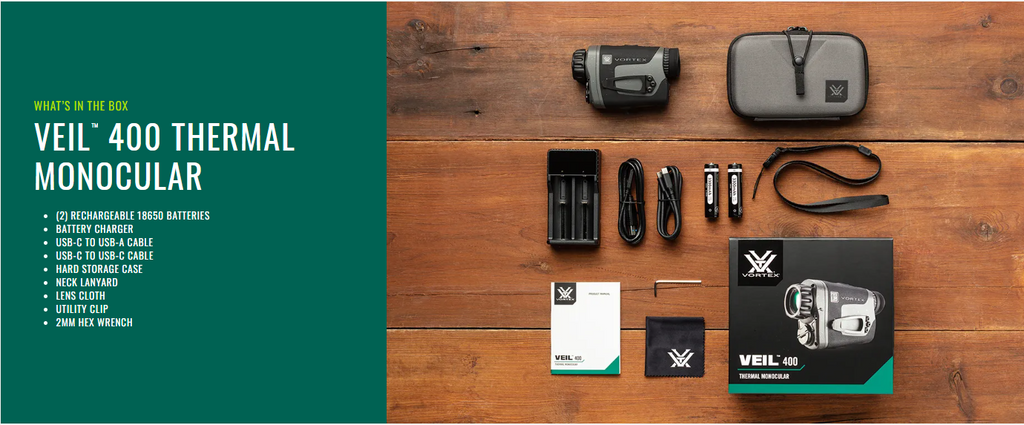Vortex Veil™ 400 Thermal Monocular