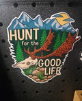Hunt For The Good Life Sticker