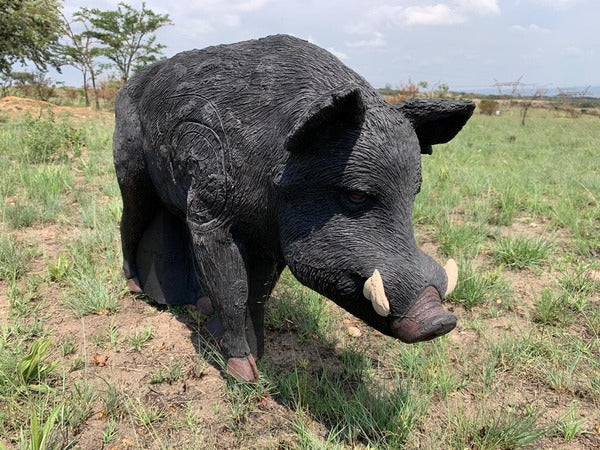Wildcrete Australian Feral Boar 3D Archery Target - Black