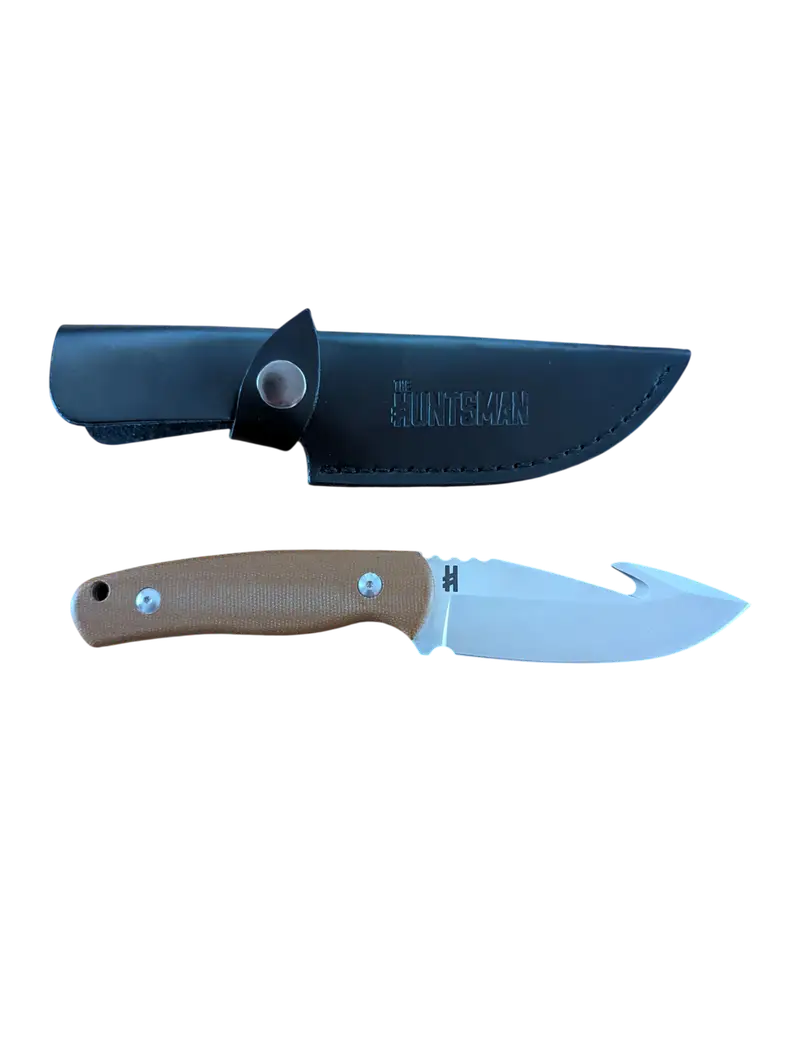 The Huntsman Fixed Blade Gut Hook Hunting Knife