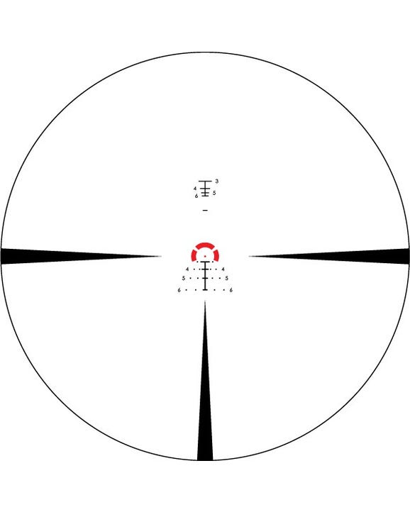 Vortex Strike Eagle 1-10x24
EBR-8 BDC (MOA) Reticle