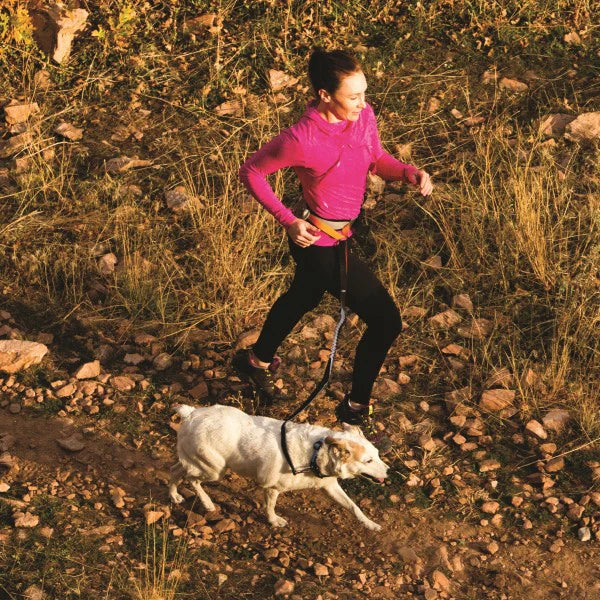 Kurgo Springback Dog Leash - Hiking & Running Leash